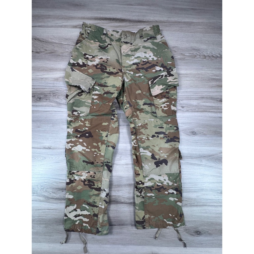 US Army ACU Female OCP Multicam Cargo Pants 31-35 Waist Regular Ripstop Tactical